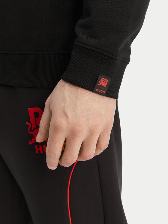 HUGO HUGO Суитшърт Davalio_RB 50559679 Черен Regular Fit
