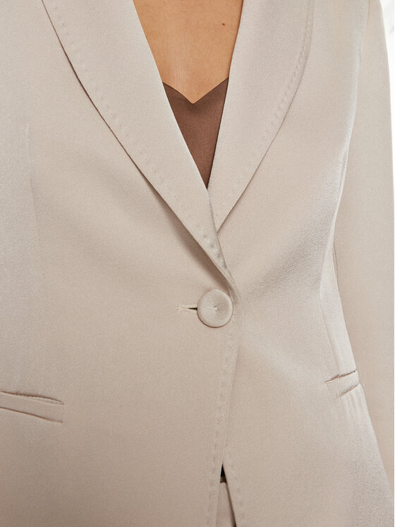 Marella Marella Bleizers Carrara 2423046061000 Pelēks Regular Fit