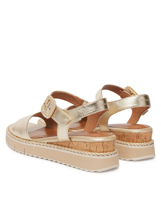 Tamaris Tamaris Sandály 1-28247-46 Zlatá