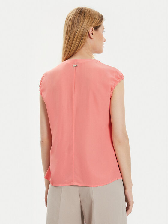 BOSS Boss Halenka Berika 50491355 Růžová Regular Fit