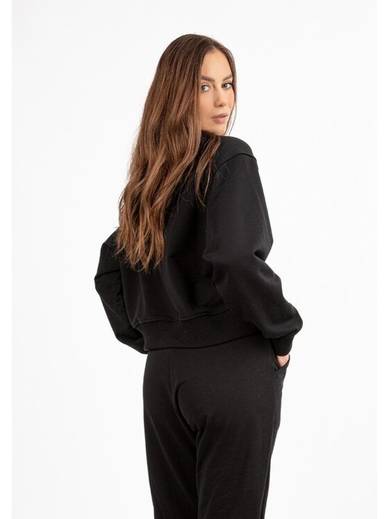 DKaren Sport DKaren Sport Bluza DK-K-B21 Czarny Classic Fit