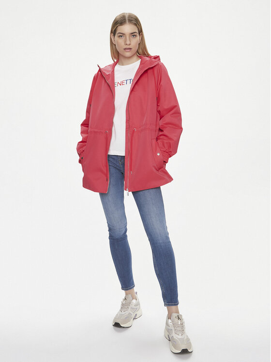 United Colors Of Benetton United Colors Of Benetton Übergangsjacke 27WZDN054 Rosa Regular Fit