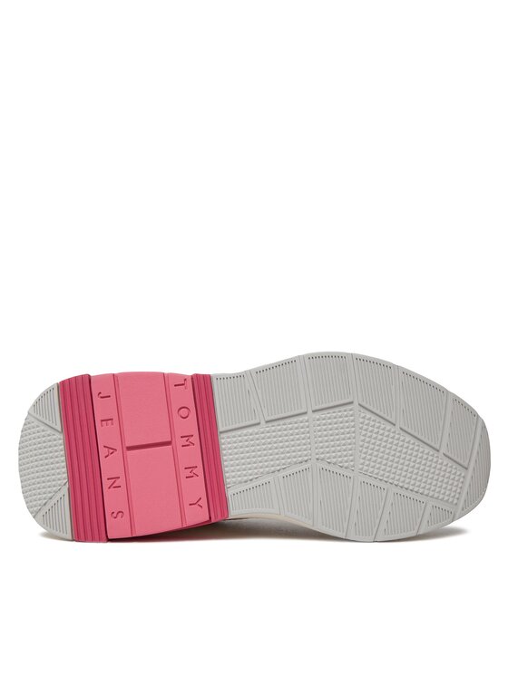 Tommy Jeans Tommy Jeans Tenisice Tjw Runner Combined EN0EN02512 Écru