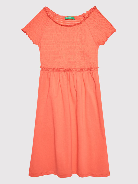 United Colors Of Benetton Vestito estivo 3IUE0V005 Rosa Regular Fit, taglia : 100