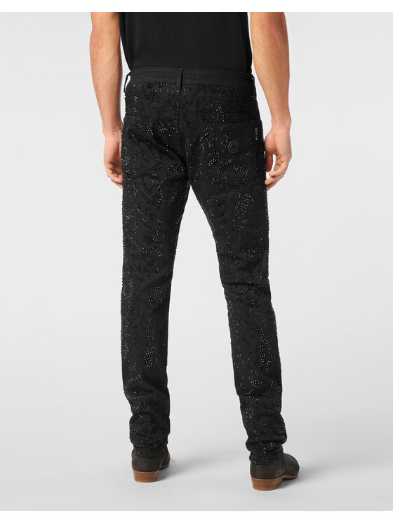 PHILIPP PLEIN PHILIPP PLEIN Jeansy 24909 Czarny Regular Fit