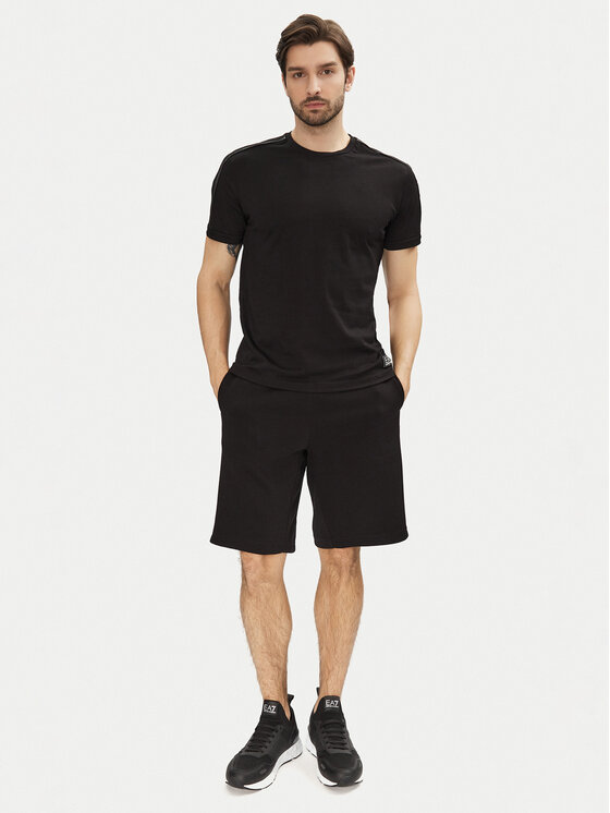 EA7 Emporio Armani EA7 Emporio Armani Pantaloni scurți sport 7M000544 AF12660 UC001 Negru Regular Fit