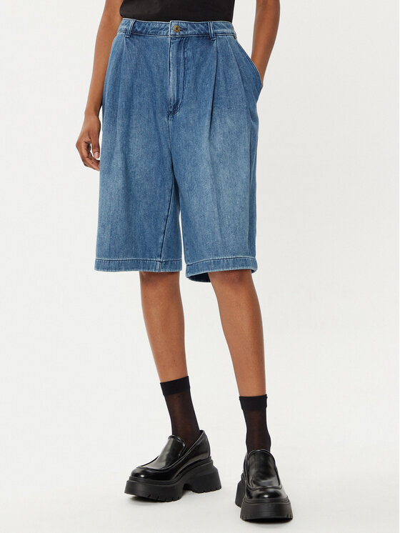MICHAEL Michael Kors MICHAEL Michael Kors Bermudahose MR5906WF27 Blau Relaxed Fit