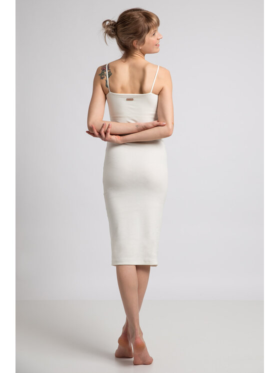 LaLupa LaLupa Sukienka codzienna LA062 Biały Comfortable Fit
