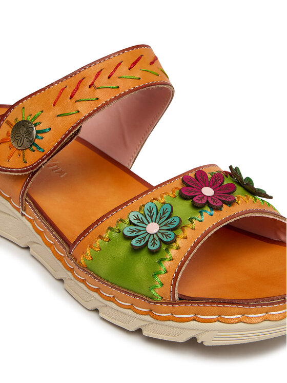 Laura Vita Laura Vita Шльопанці Dorry 13 Оранжевий