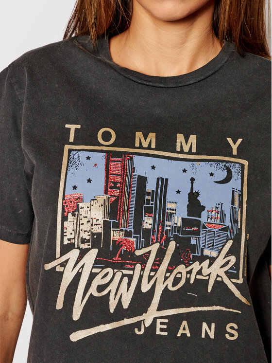tommy jeans retro t shirt