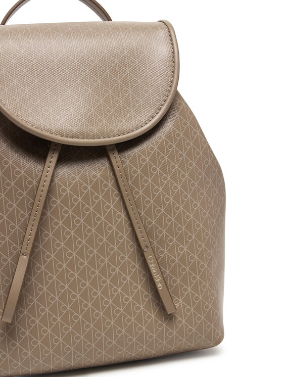 Calvin Klein Calvin Klein Kuprinės Emblem Aop Mini Backpack LV04F3507G Smėlio