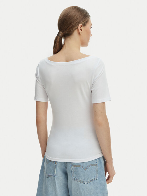 ONLY ONLY Póló Free 15367559 Fehér Regular Fit