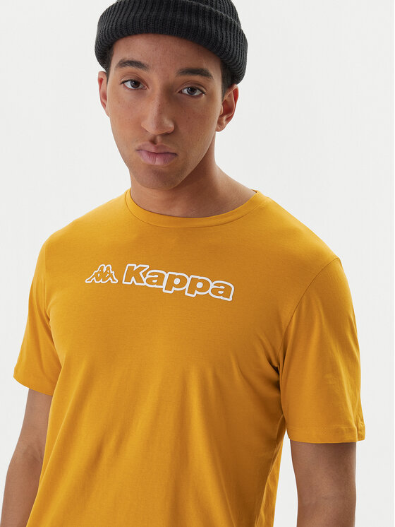 Kappa Kappa Тишърт Feddu 311H7HW Жълт Regular Fit