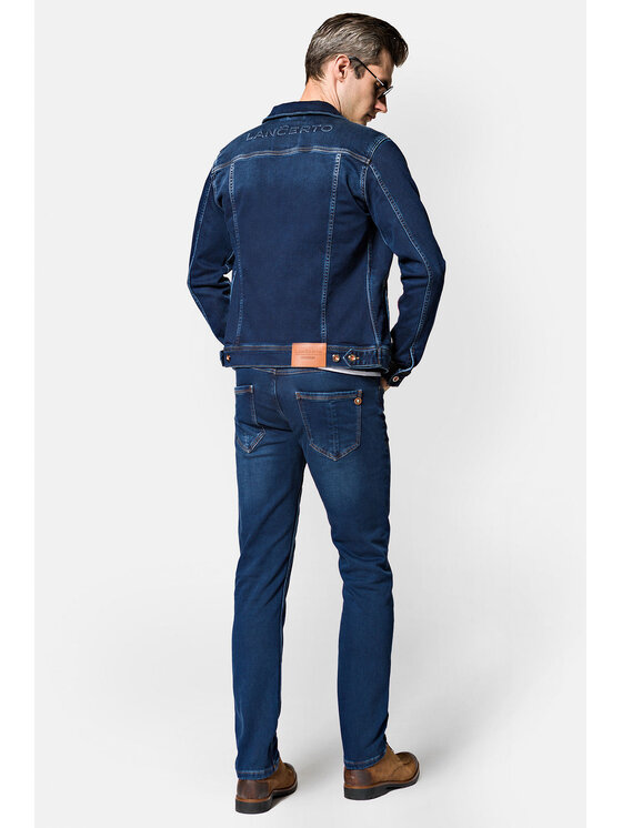 Lancerto Lancerto Kurtka jeansowa Harmen KU11322200000 Granatowy Regular Fit
