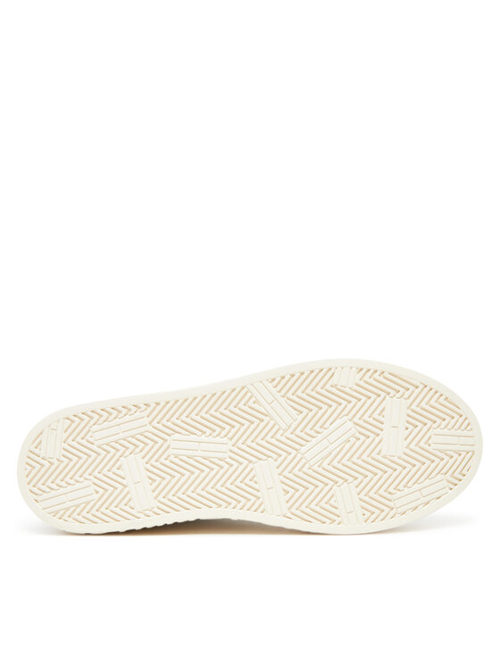 Tommy Jeans Tommy Jeans Tenisice Tjw Logo Outsole Sneaker Ess EN0EN02703 Écru