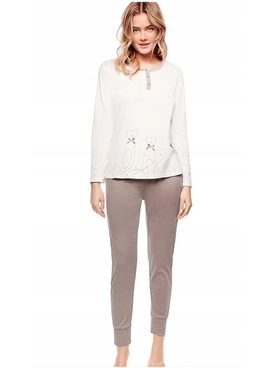 Infiore Infiore Piżama SWS0571 Kolorowy Comfortable Fit