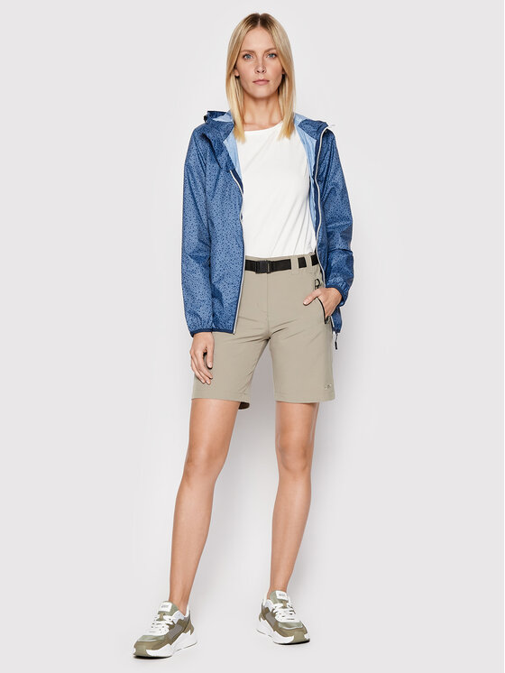CMP CMP Sportske kratke hlače 3T51146 Zelena Regular Fit