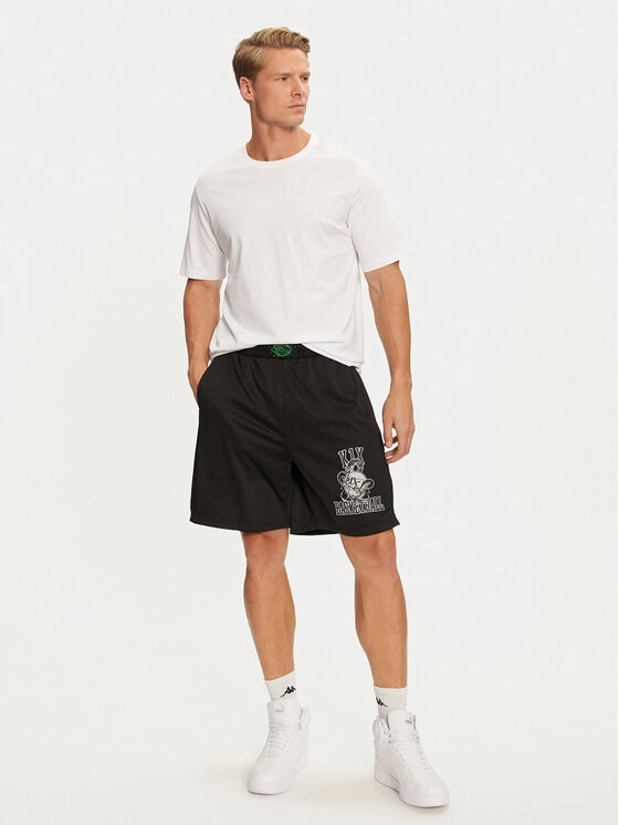 K1X K1X Pantaloni scurți sport Serpent 60130048 Negru Regular Fit