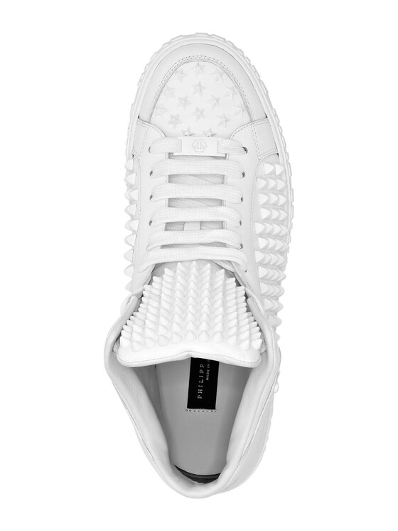 PHILIPP PLEIN PHILIPP PLEIN Sneakersy 9705 Biela