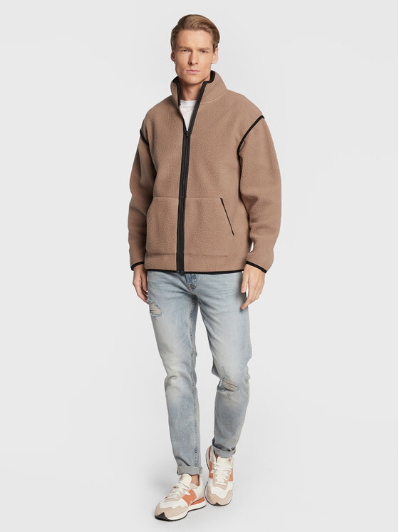 Redefined Rebel Redefined Rebel Fliis Gregory 213184 Beež Loose Fit