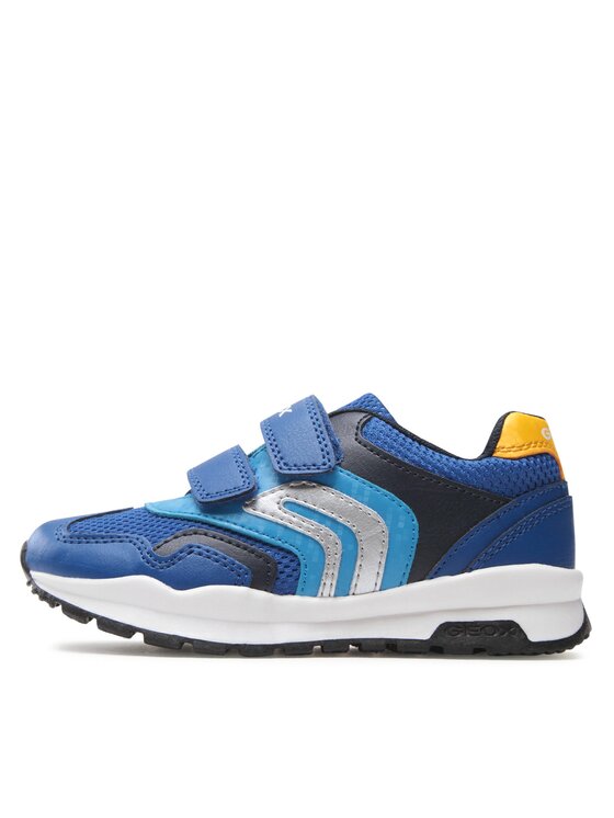 Geox J Pavel A | Sneaker Uomo In Sintetico | Suola In Gomma | Modello Ankle | Comode E Traspiranti