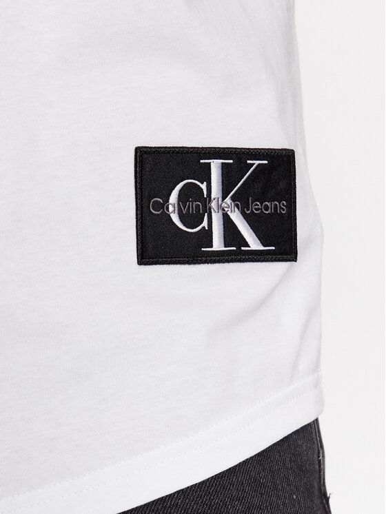 Calvin Klein Jeans Calvin Klein Jeans T-Shirt J30J323482 Bílá Regular Fit
