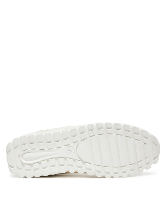 Calvin Klein Jeans Calvin Klein Jeans Снікерcи Low Profile Runner YW0YW01751 Écru