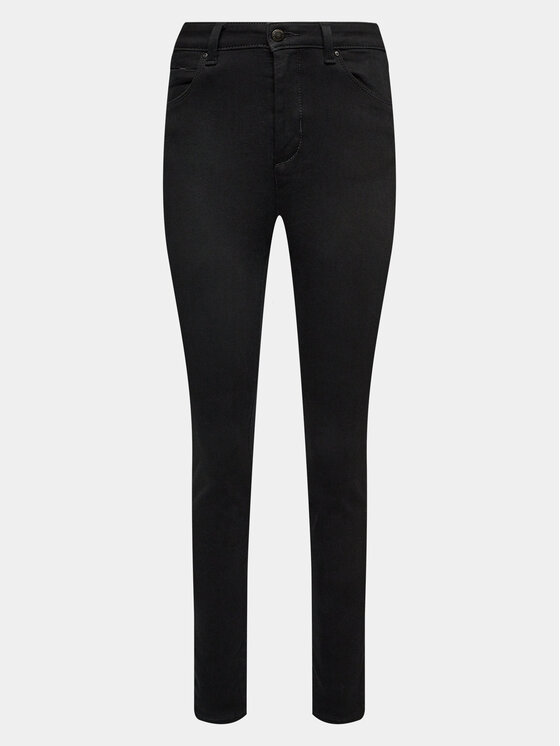 Mustang Mustang Jeansy Georgia 1013575 Czarny Super Skinny Fit