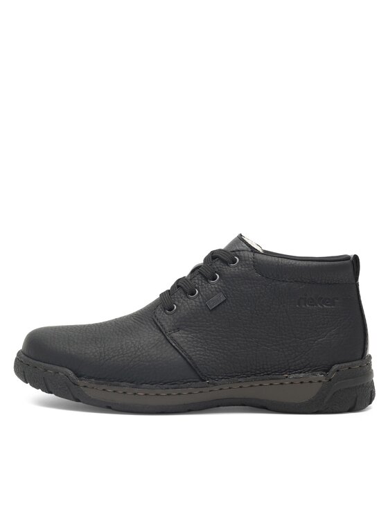 Rieker Rieker Schnürschuhe B0304-00 Schwarz