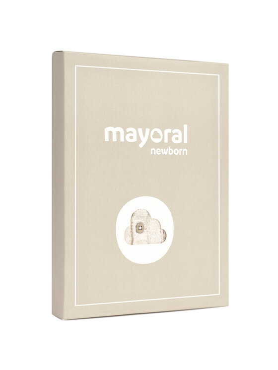 Mayoral Mayoral Compleu copii 2571 Écru Regular Fit