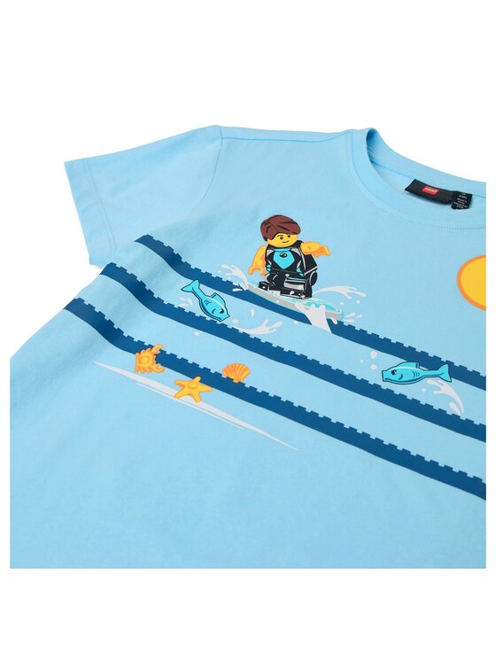 LEGO LEGO T-Shirt 12011219/5000 Niebieski Regular Fit