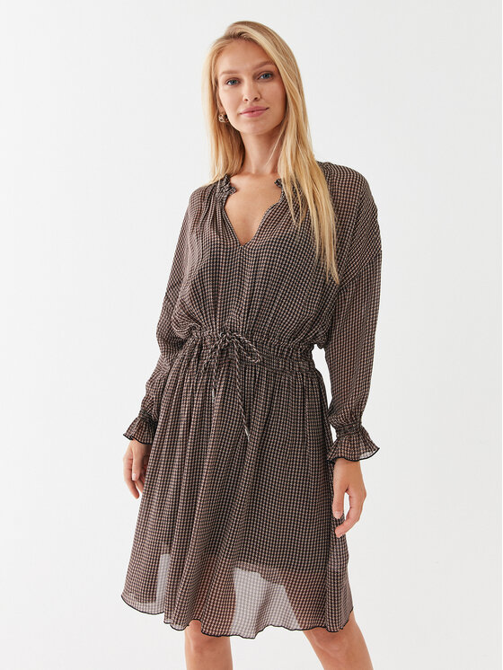 Boss Vsakodnevna obleka 50500446 Rjava Regular Fit
