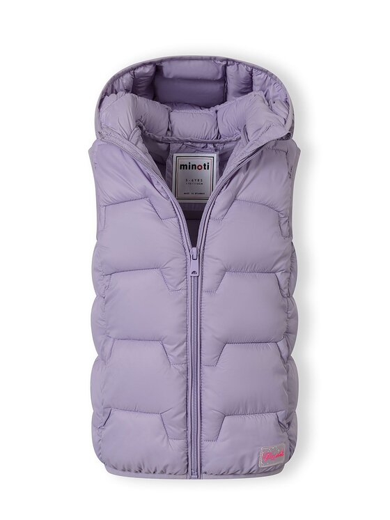 minoti minoti Kamizelka 30GILET153 Fioletowy Regular Fit