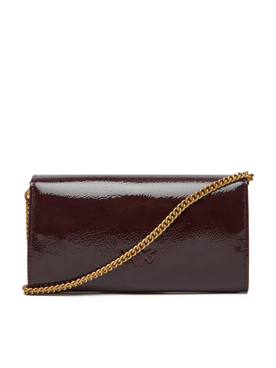 PINKO PINKO Torbica Love One Wallet C PE25 PLTT 100062 A1UV Tamnocrvena