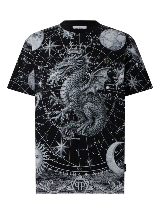 PHILIPP PLEIN PHILIPP PLEIN T-shirt 31074 Nero Regular Fit