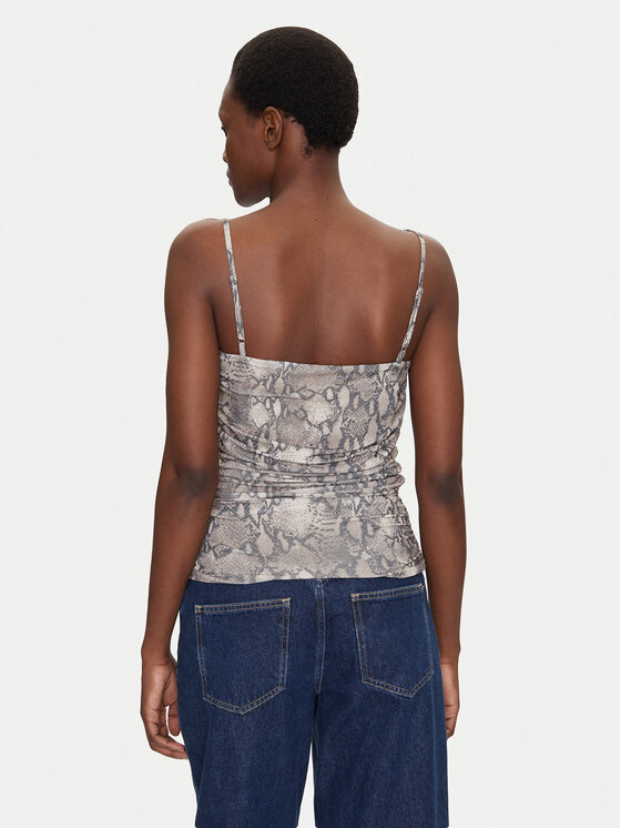 HUGO HUGO Top Doffiano 50537142 Bež Slim Fit
