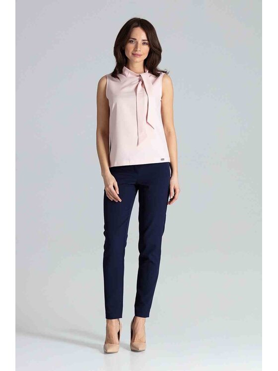 Lenitif Lenitif Blusa K481 Rosa Regular Fit