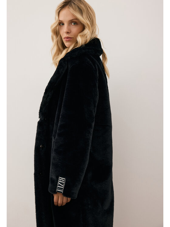 BIZUU BIZUU Kabát LIVORNO Černá Standard Fit