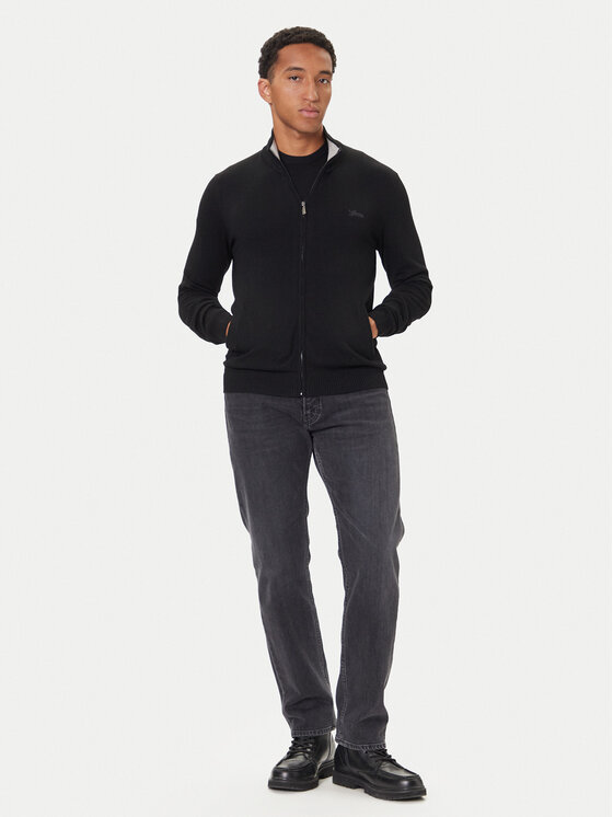 Guess Guess Kardigan M5YR28 Z0122 Crna Slim Fit