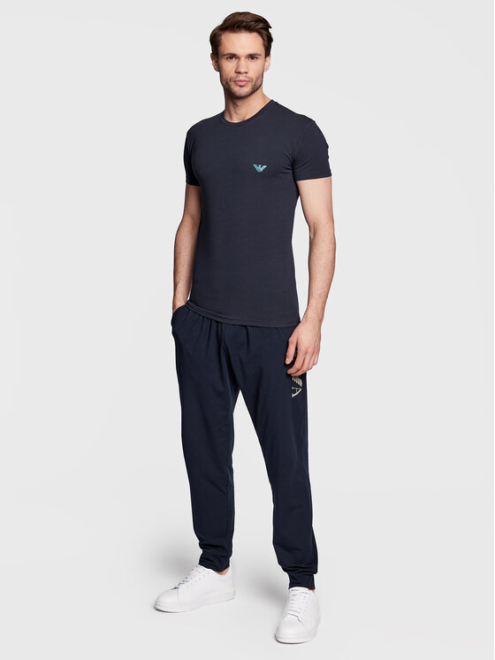 Emporio Armani Underwear Emporio Armani Underwear T-Shirt 111035 2F512 00135 Granatowy Regular Fit