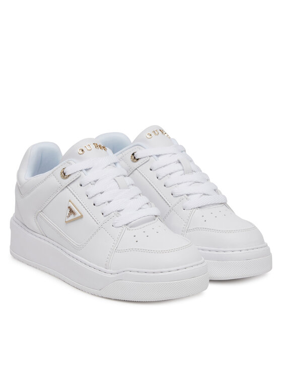 Guess Guess Sneakers FLTDEL ELE12 Alb