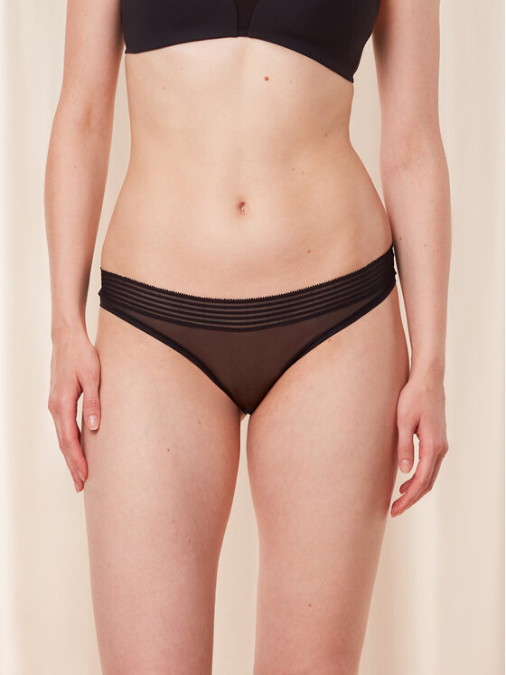Triumph Klasické nohavičky Tempting Sheer Highleg Tai 10215956 Čierna