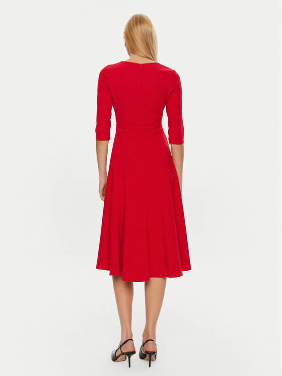 Rinascimento Rinascimento Coctailkleid CFC0120015003 Rot Regular Fit