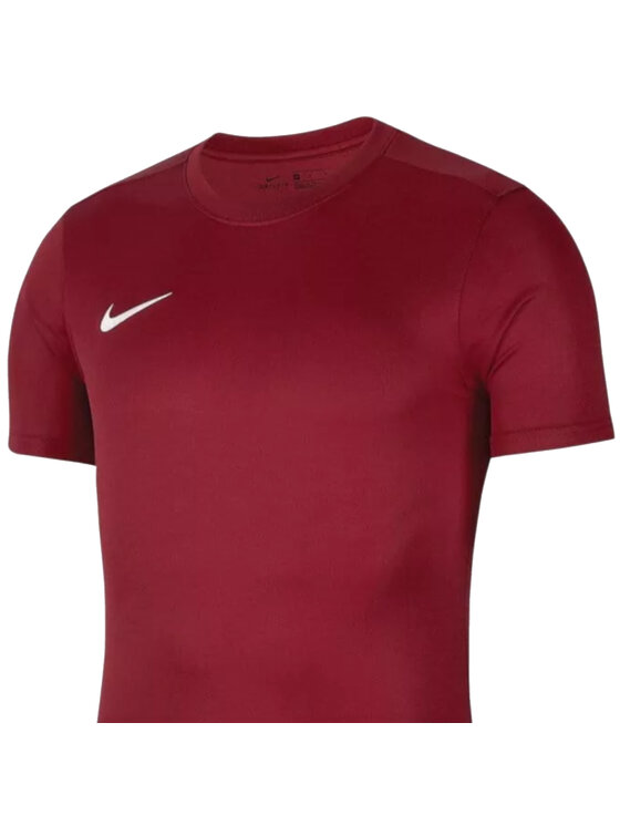 Nike Nike T-Shirt Park VII Tee Bordowy Regular Fit
