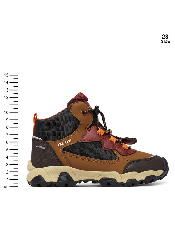 Geox Geox Trzewiki J Magnetar Boy B Abx J463ZC 050FU C6311 S Brązowy