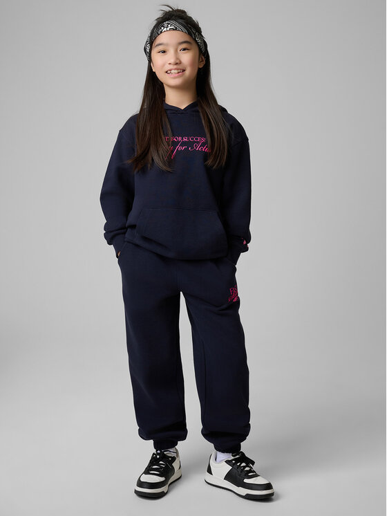 4F 4F Spodnie dresowe BOW MOTION Granatowy Loose Fit