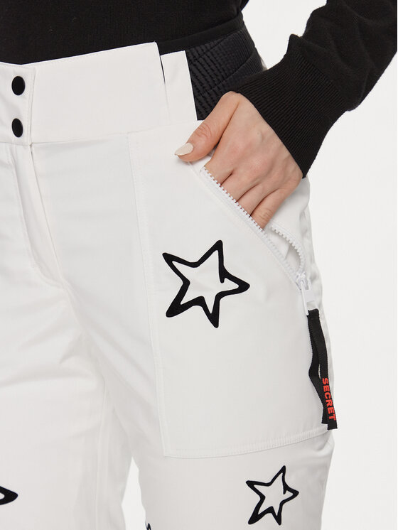 Rossignol Rossignol Slidinėjimo kelnės Stellar RLMWP15 Balta Regular Fit