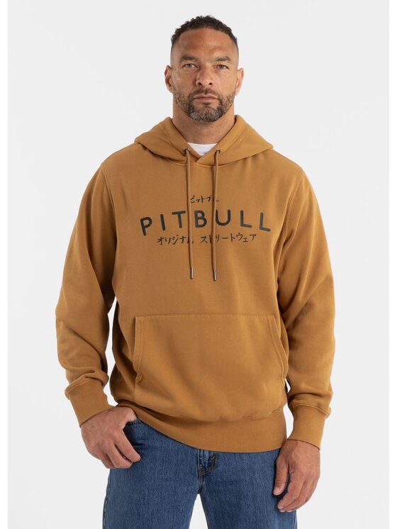 PITBULL PITBULL Bluza MT FUJI Żółty Regular Fit