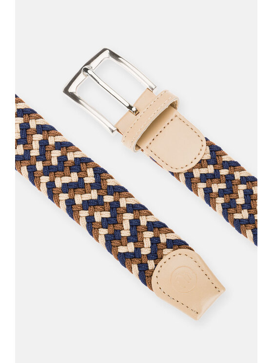 Lancerto Lancerto Pasek Męski Braid Kolorowy