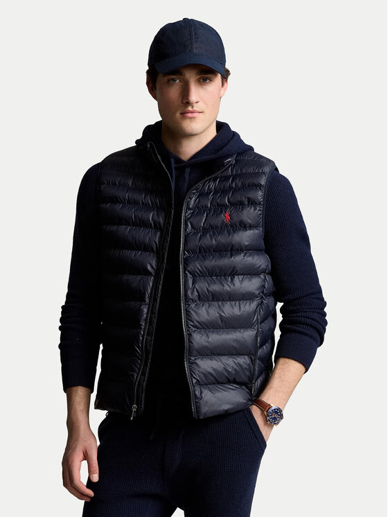 Polo Ralph Lauren Veste 710949962001 Tumši zils Regular Fit